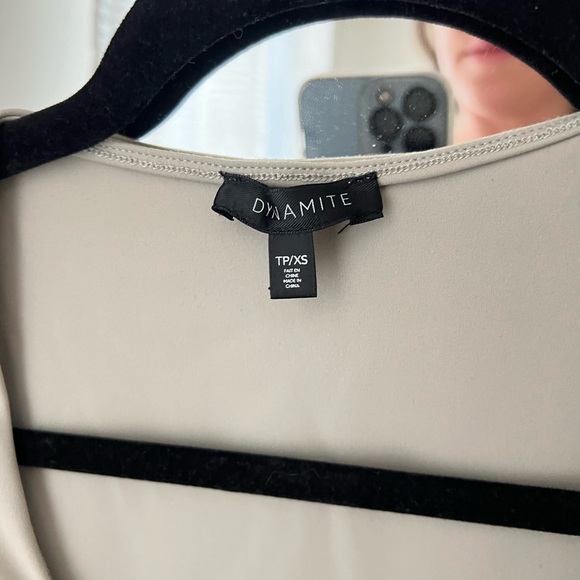 Square neck Ruched tank top - Picture 2 of 3